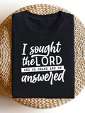 Faith Inspirational Quote Graphic T‑Shirt for Women product image 1