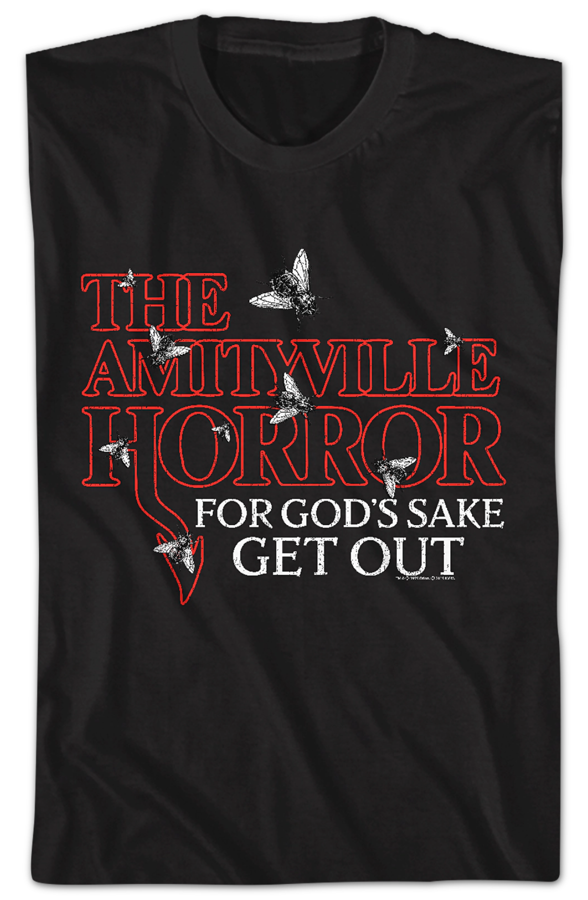 For God's Sake Get Out Amityville Horror T-Shirt product image 2