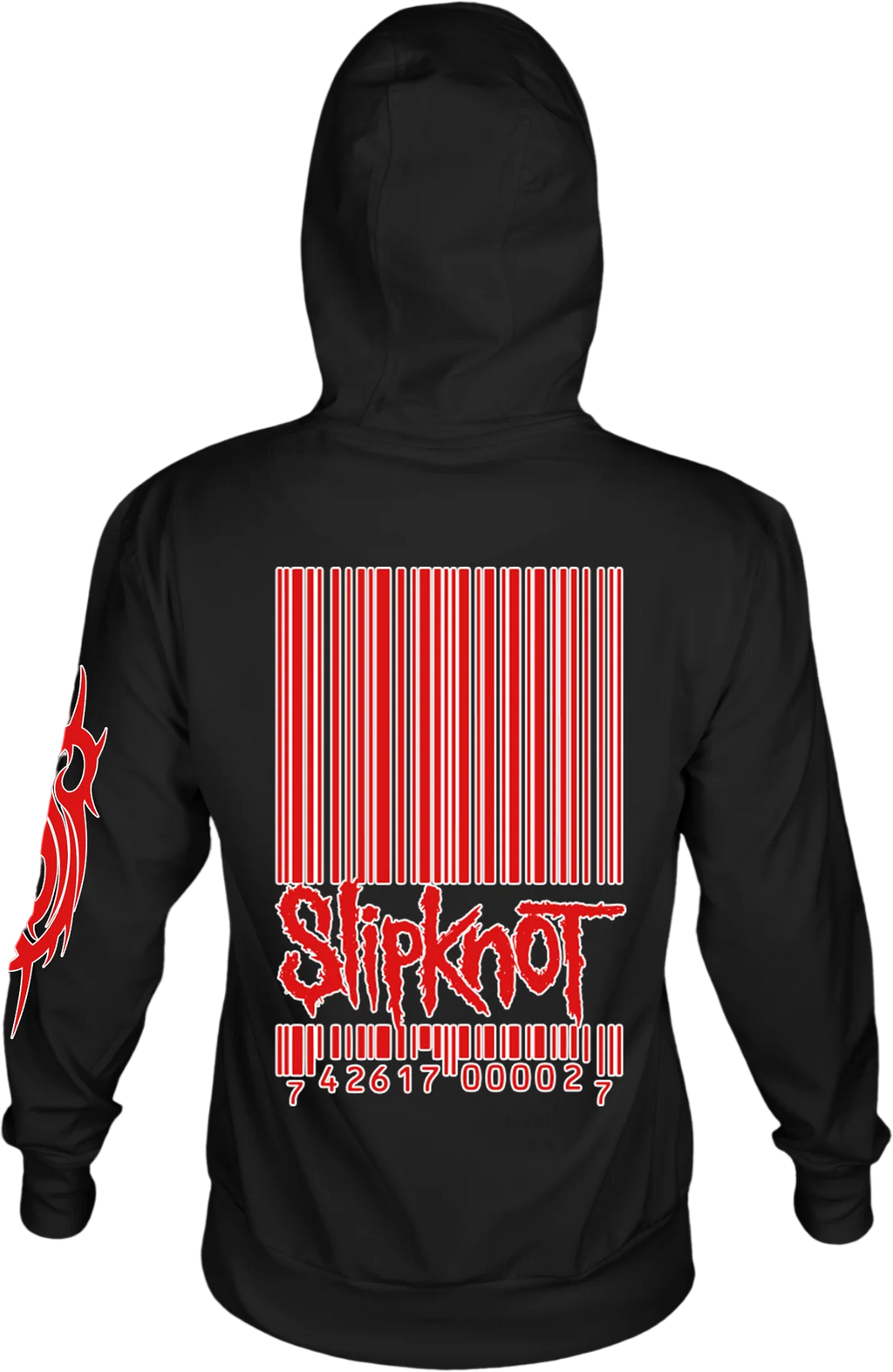 Front & Back Numbers Slipknot Hoodie product image 3