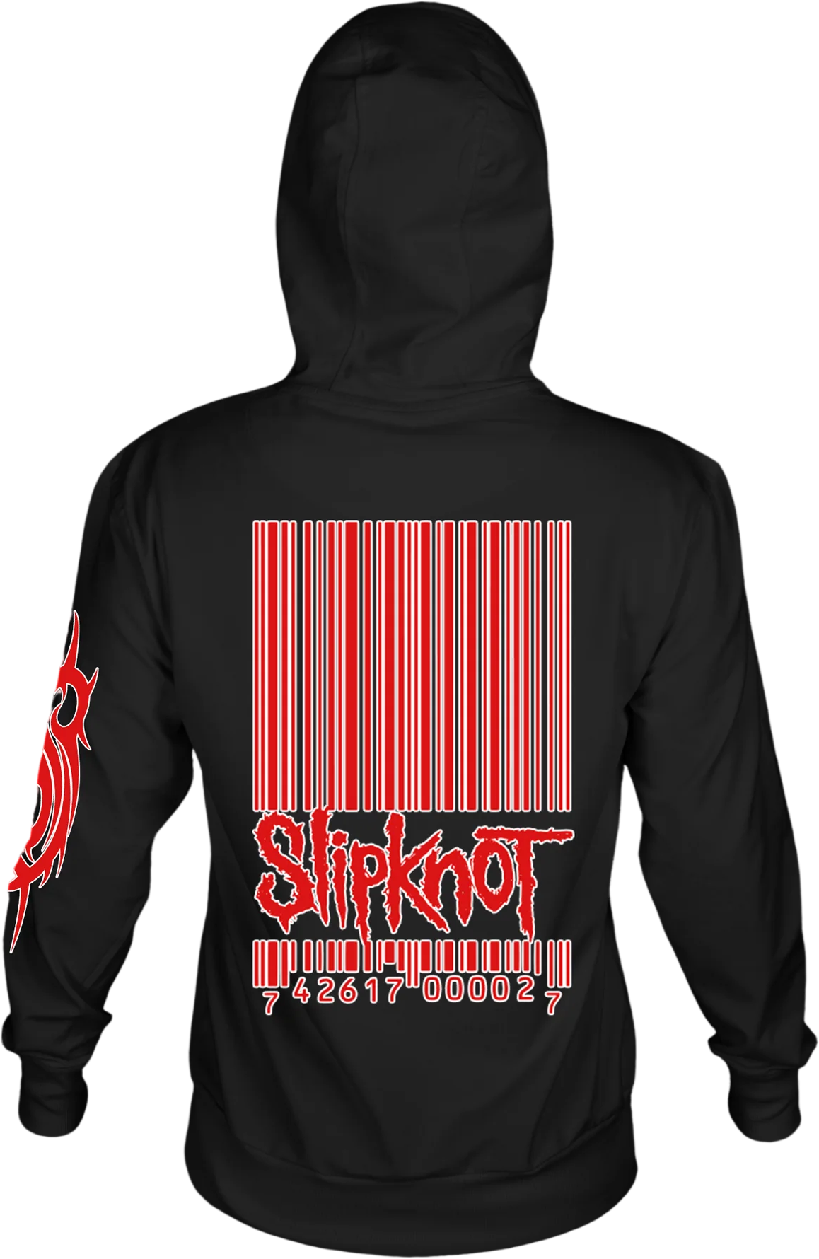 Front & Back Numbers Slipknot Hoodie product image 3