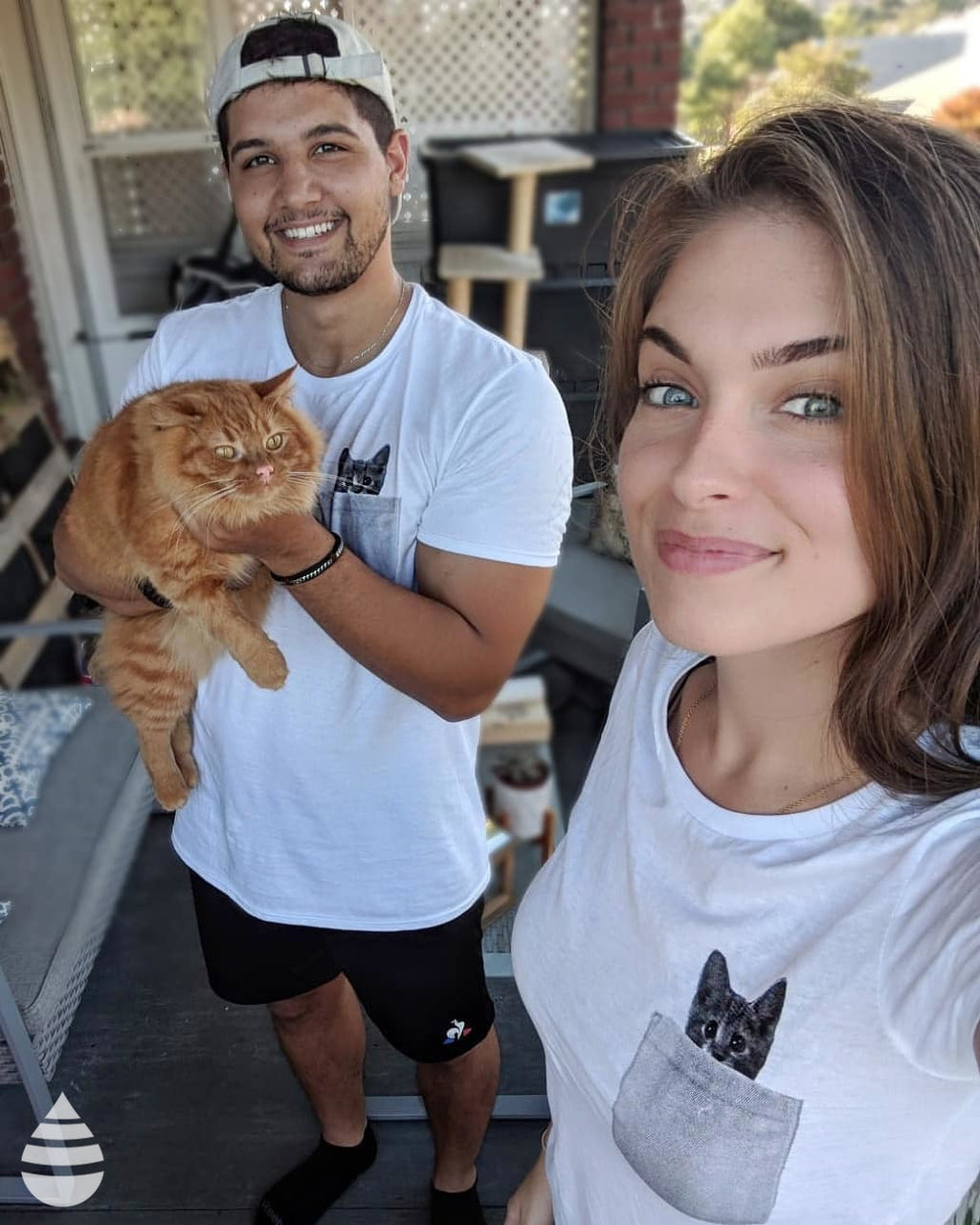 Pocket Cat Women's T Shirt product image 2