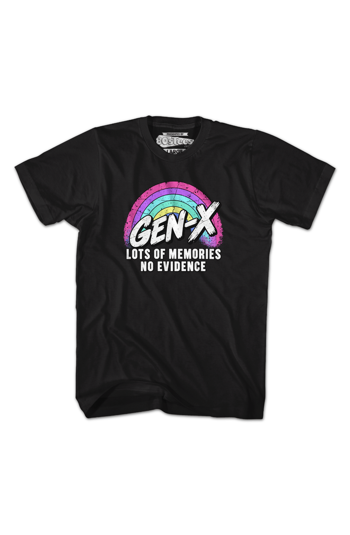 Gen-X Lots Of Memories No Evidence T-Shirt product image 2