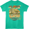 Geometric Los Angeles California T-Shirt product image 1