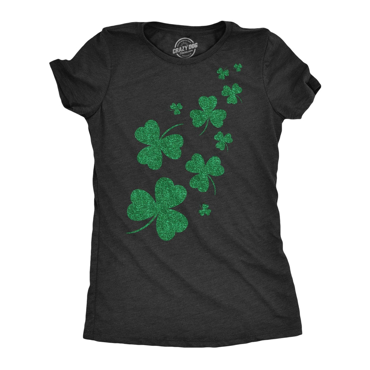 Glitter Shamrocks Women's T Shirt product image 1