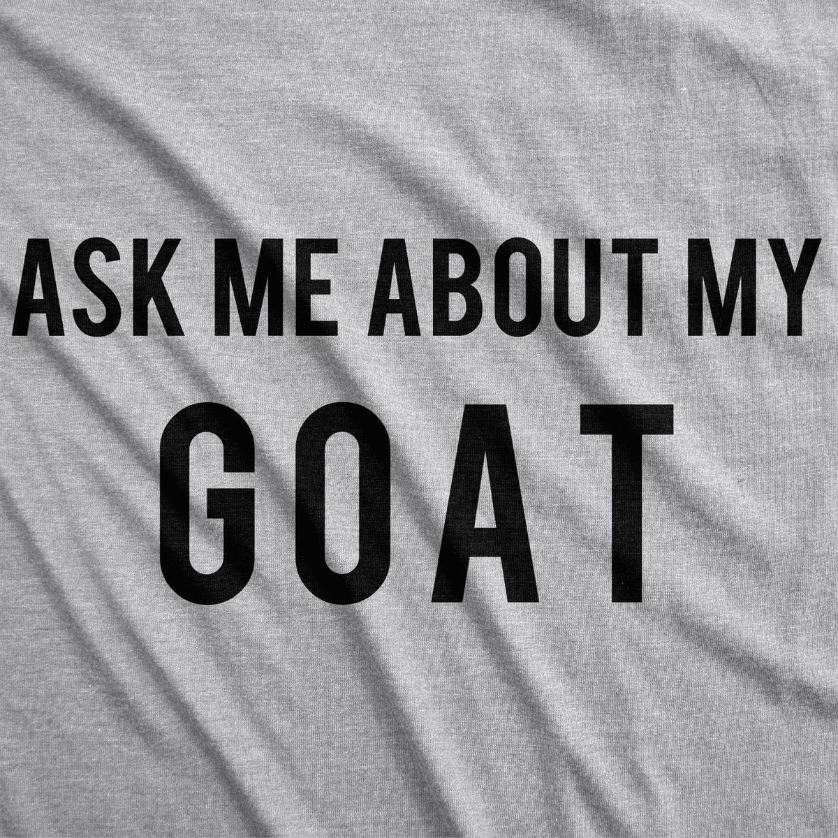Ask Me About My Goat Flip Women's T Shirt product image 2