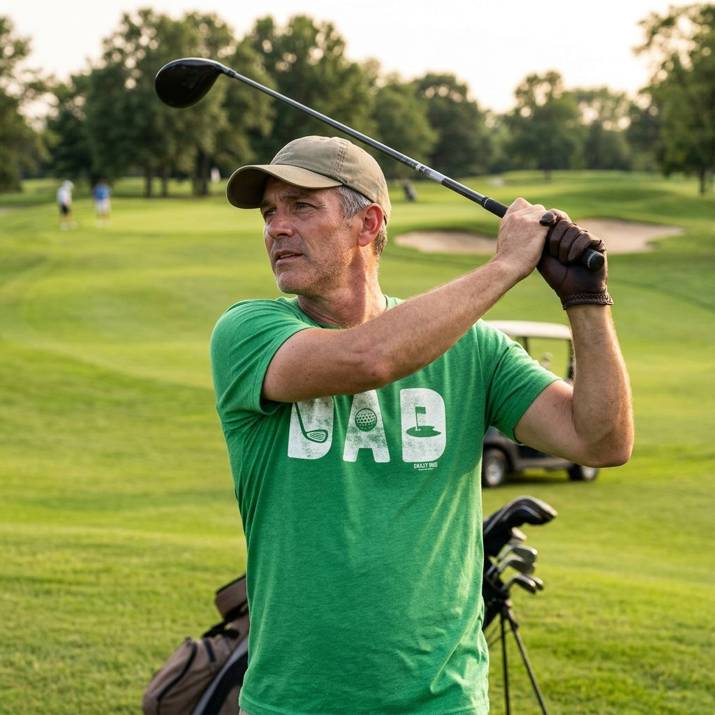 Dad Golf Men's T Shirt product image 5