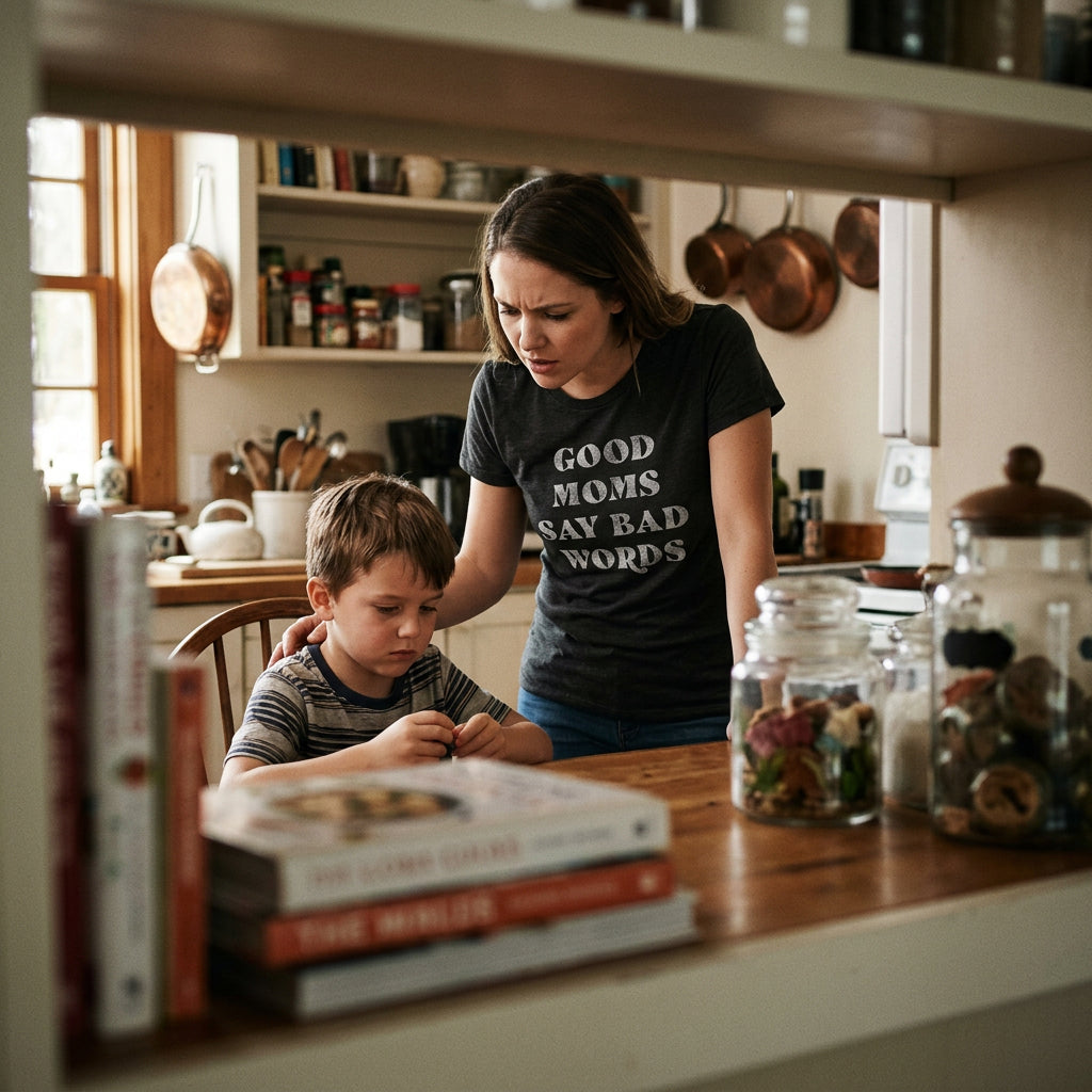 Good Moms Say Bad Words Women's T Shirt product image 2