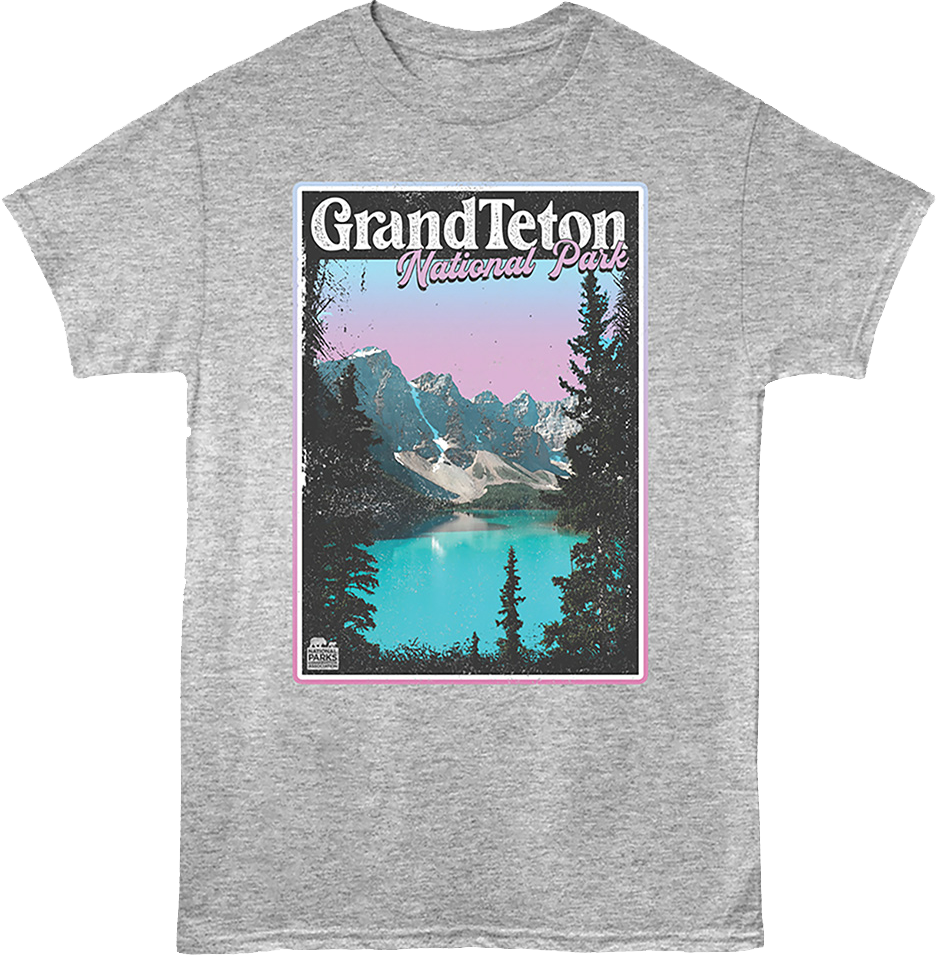 Poster Grand Teton National Park T-Shirt