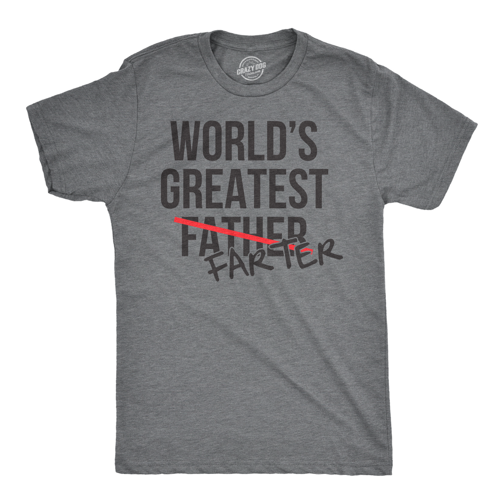World's Greatest Farter Father Men's T Shirt product image 1