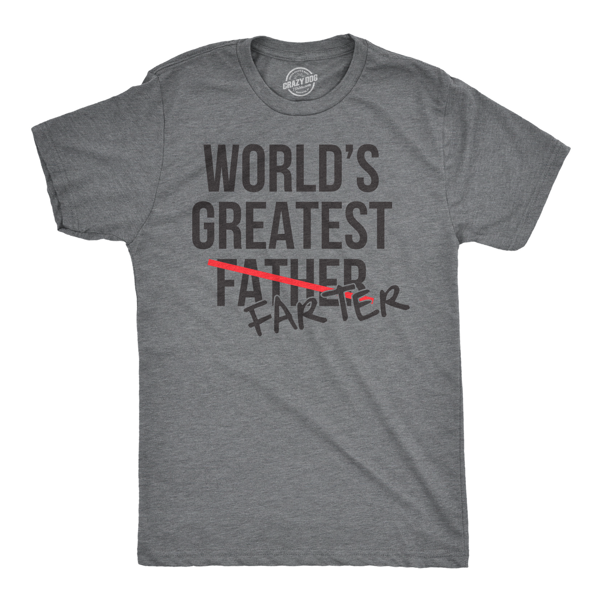 World's Greatest Farter Father Men's T Shirt product image 1