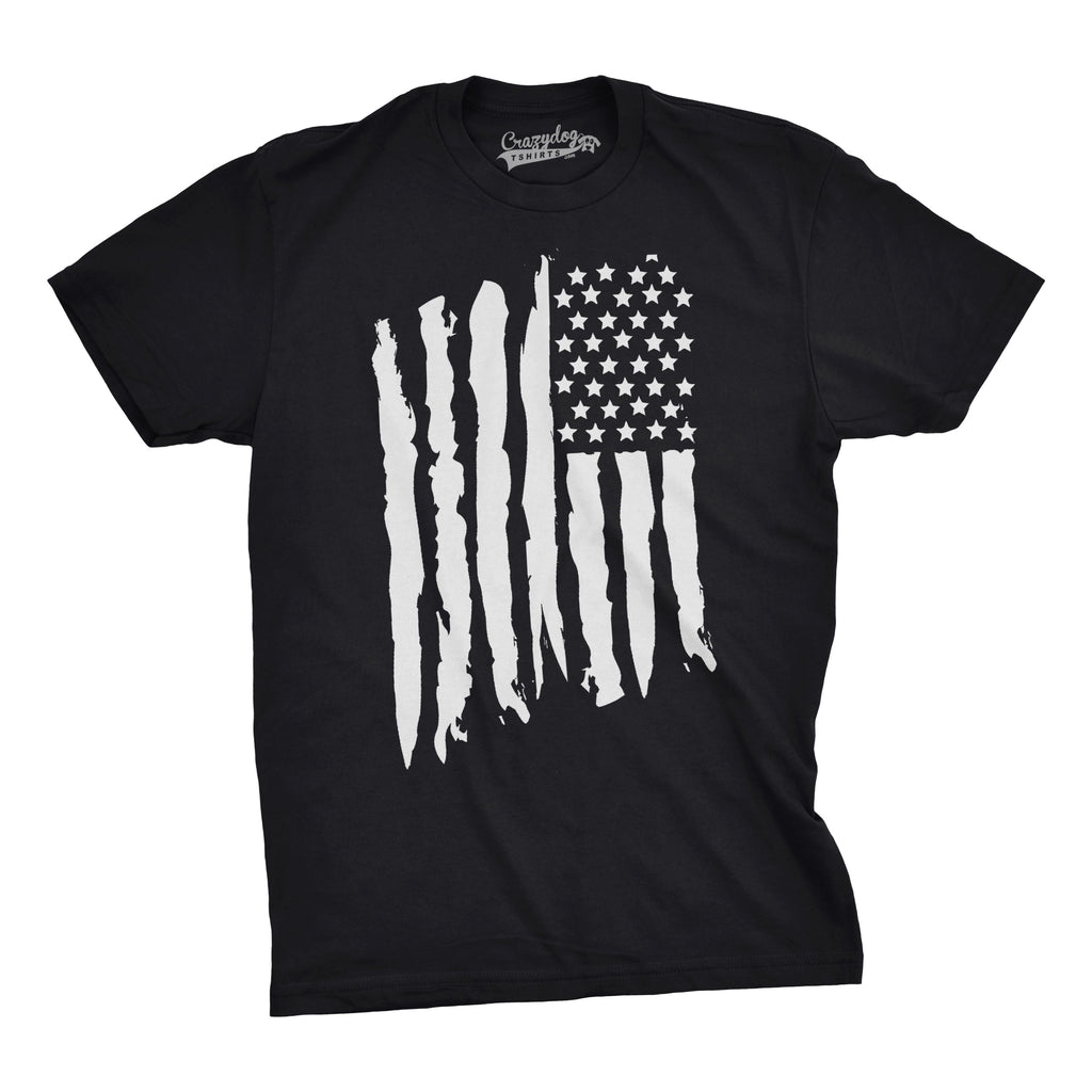 Vertical Grunge Flag Men's T Shirt product image 6