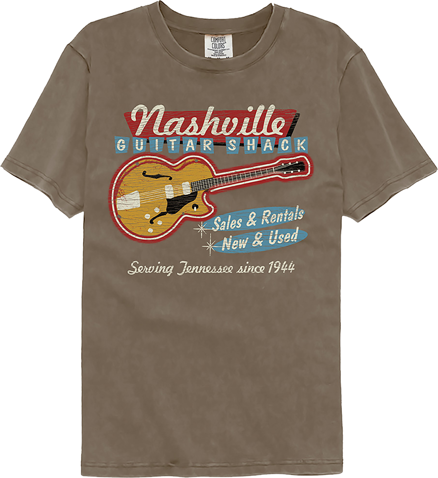 Guitar Shack Nashville Tennessee Comfort Colors Brand product image 1