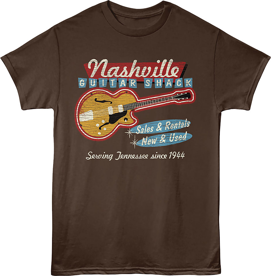 Guitar Shack Nashville Tennessee T-Shirt product image 1