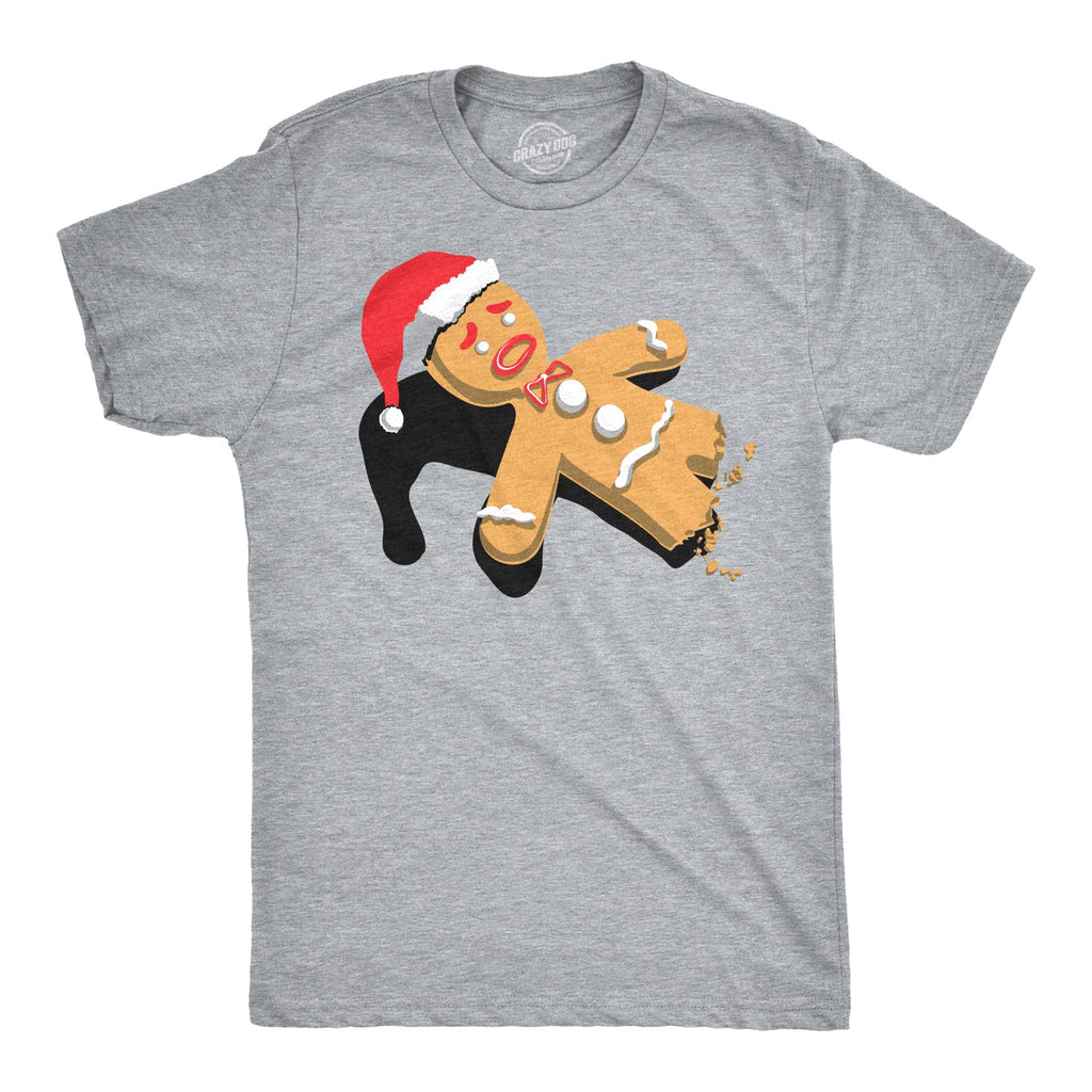 Half-Eaten Gingerbread Men's T Shirt product image 1
