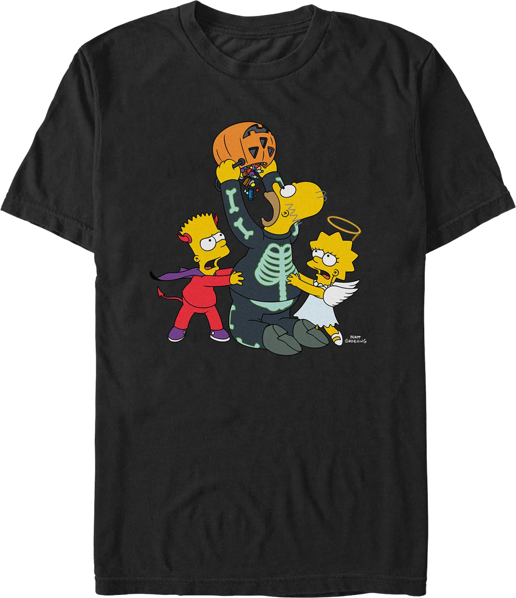 Halloween Candy Simpsons T-Shirt product image 1