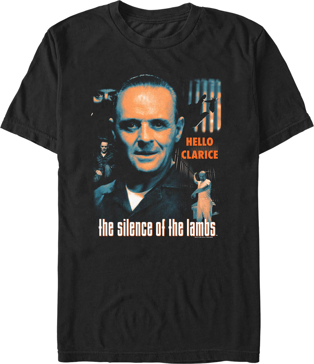 Hannibal Lecter Hello Clarice Silence of the Lambs T-Shirt product image 1