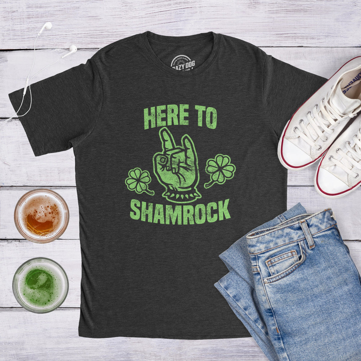 Here To Shamrock Men's T Shirt product image 2