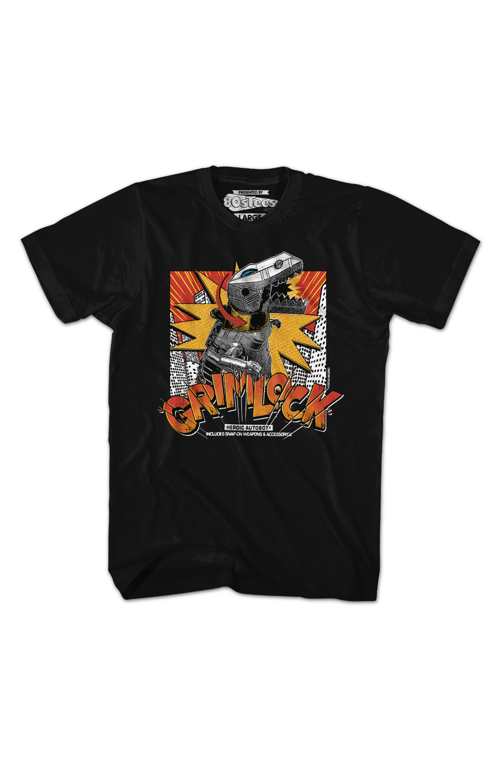 Heroic Autobot Grimlock Transformers T-Shirt product image 2