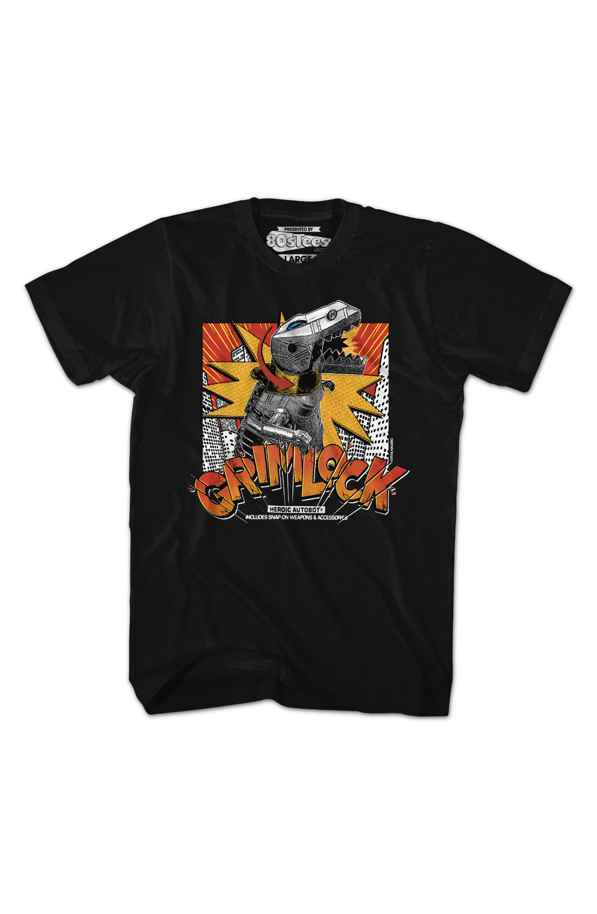 Heroic Autobot Grimlock Transformers T-Shirt product image 2