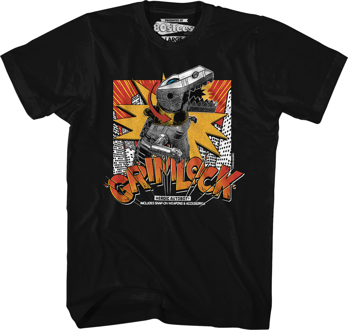 Heroic Autobot Grimlock Transformers T-Shirt product image 1