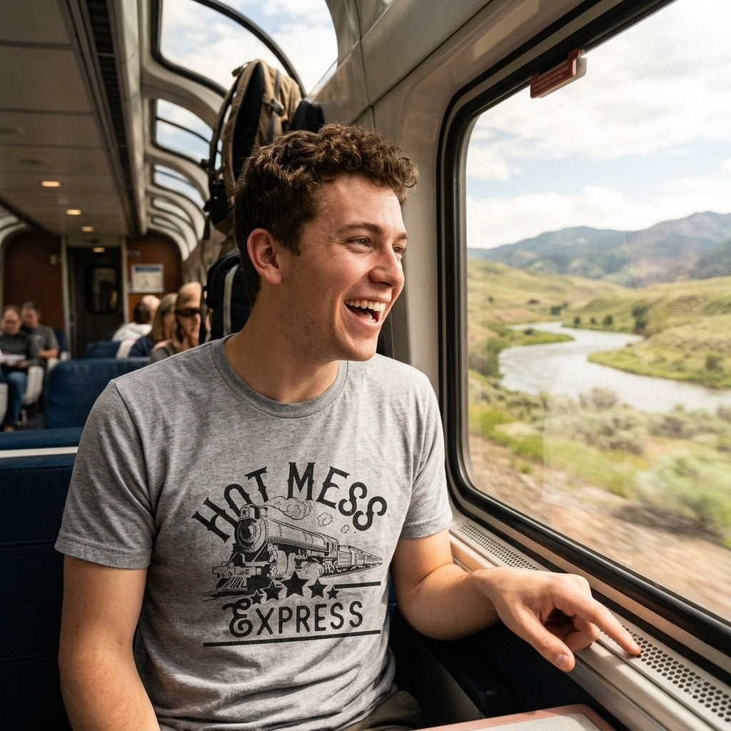 Hot Mess Express Men's T Shirt product image 4