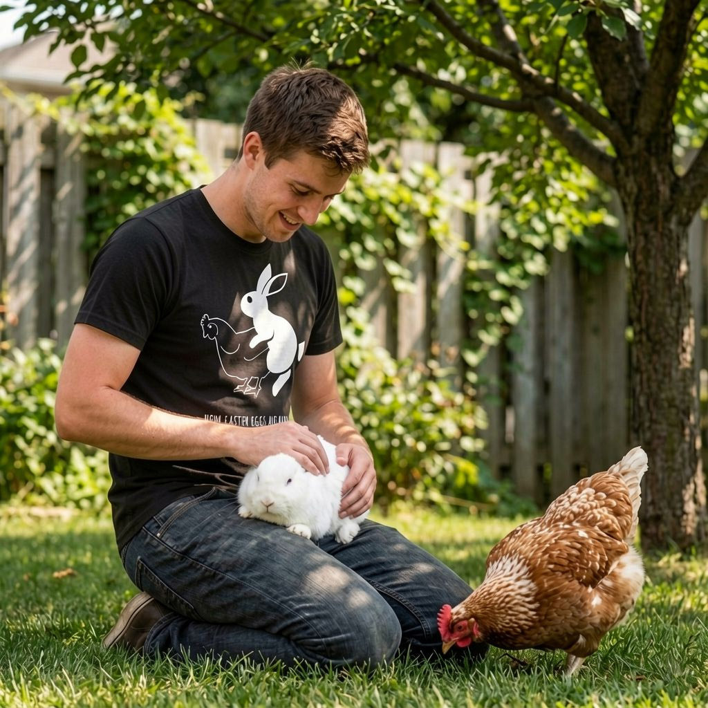 How Easter Eggs Are Made Men's T Shirt product image 2