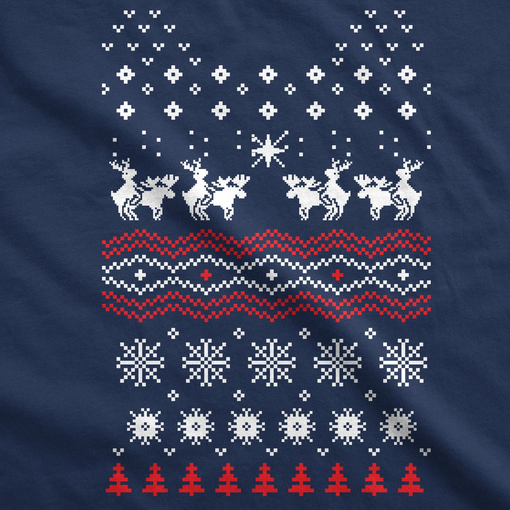 Humping Moose Men's T Shirt product image 2