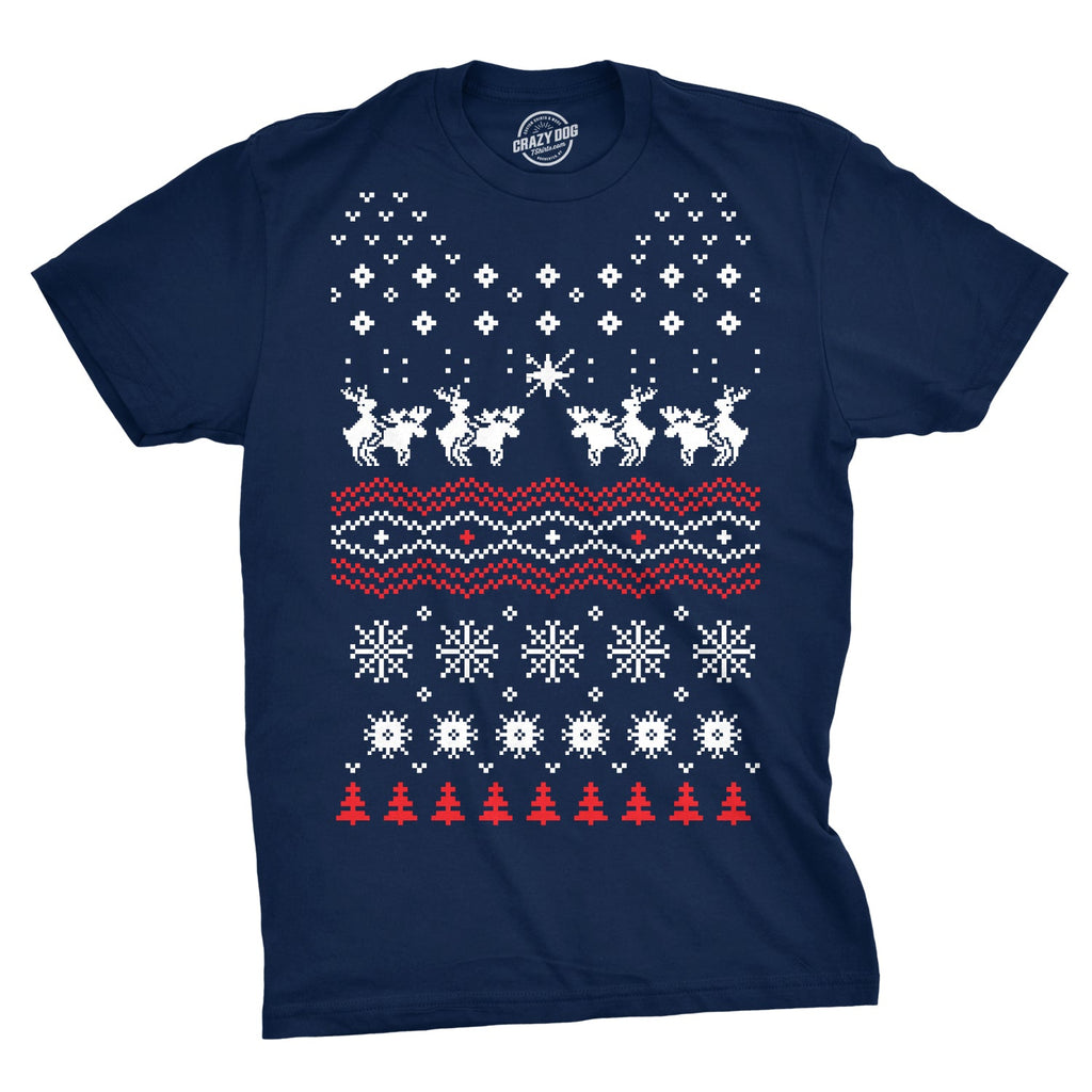 Humping Moose Men's T Shirt product image 1
