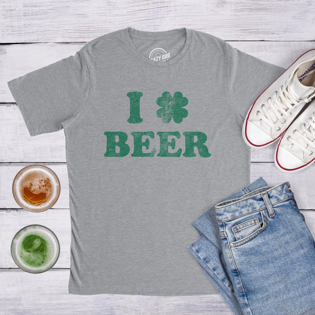 I Clover Beer Men's T Shirt product image 2