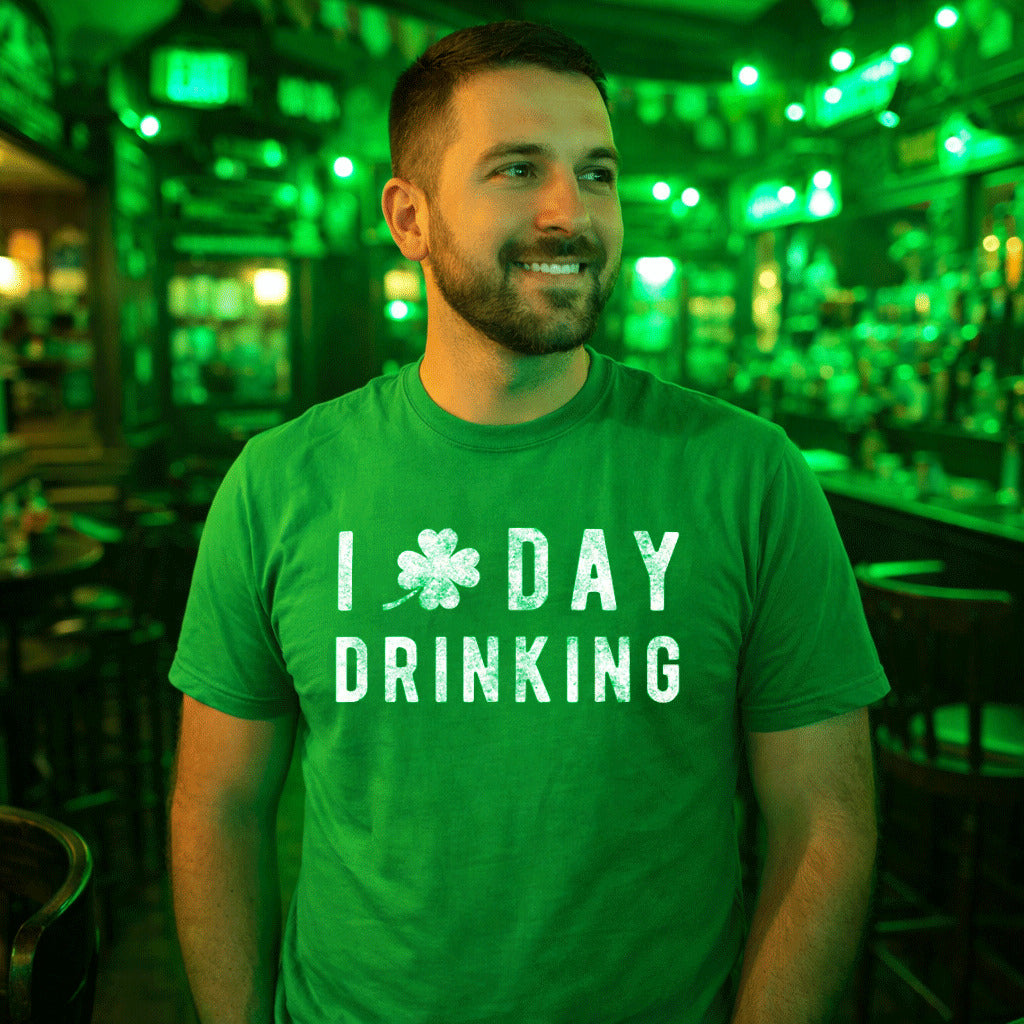 I Clover Day Drinking Men's T Shirt product image 2