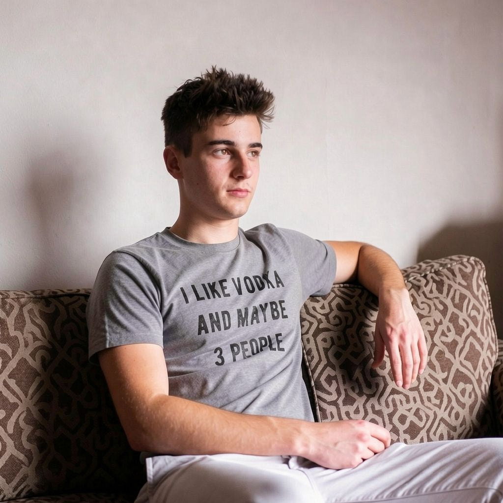 I Like Vodka And Maybe 3 People Women's T Shirt product image 4
