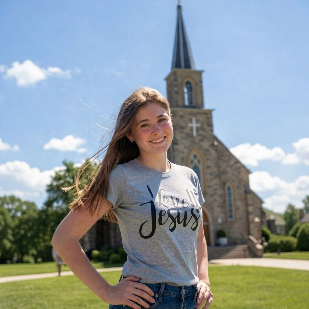 I Love Jesus Women's T Shirt product image 2