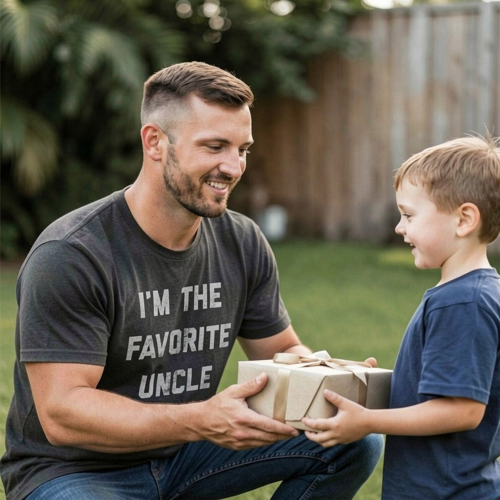 I'm The Favorite Uncle Men's T Shirt product image 2