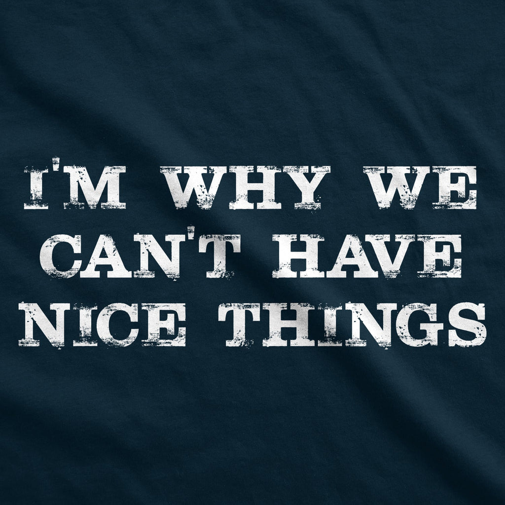 I'm Why We Can't Have Nice Things Men's T Shirt product image 2