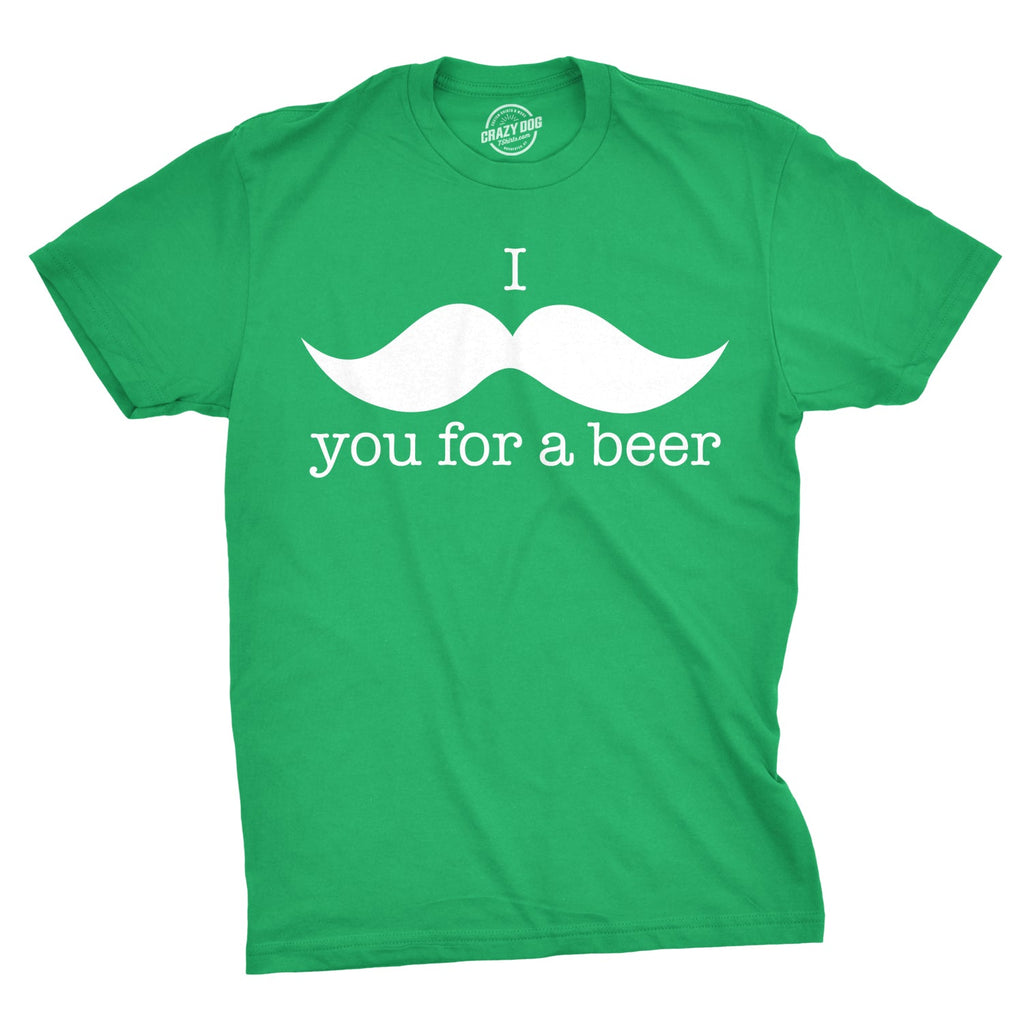 I Mustache You For A Beer Men's T Shirt product image 1