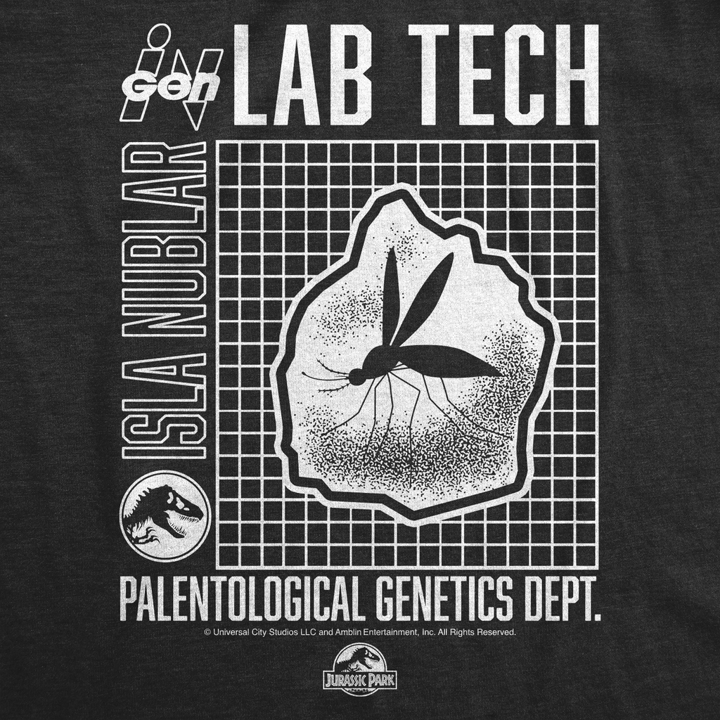 Isla Nublar Lab Tech Men's T Shirt product image 2
