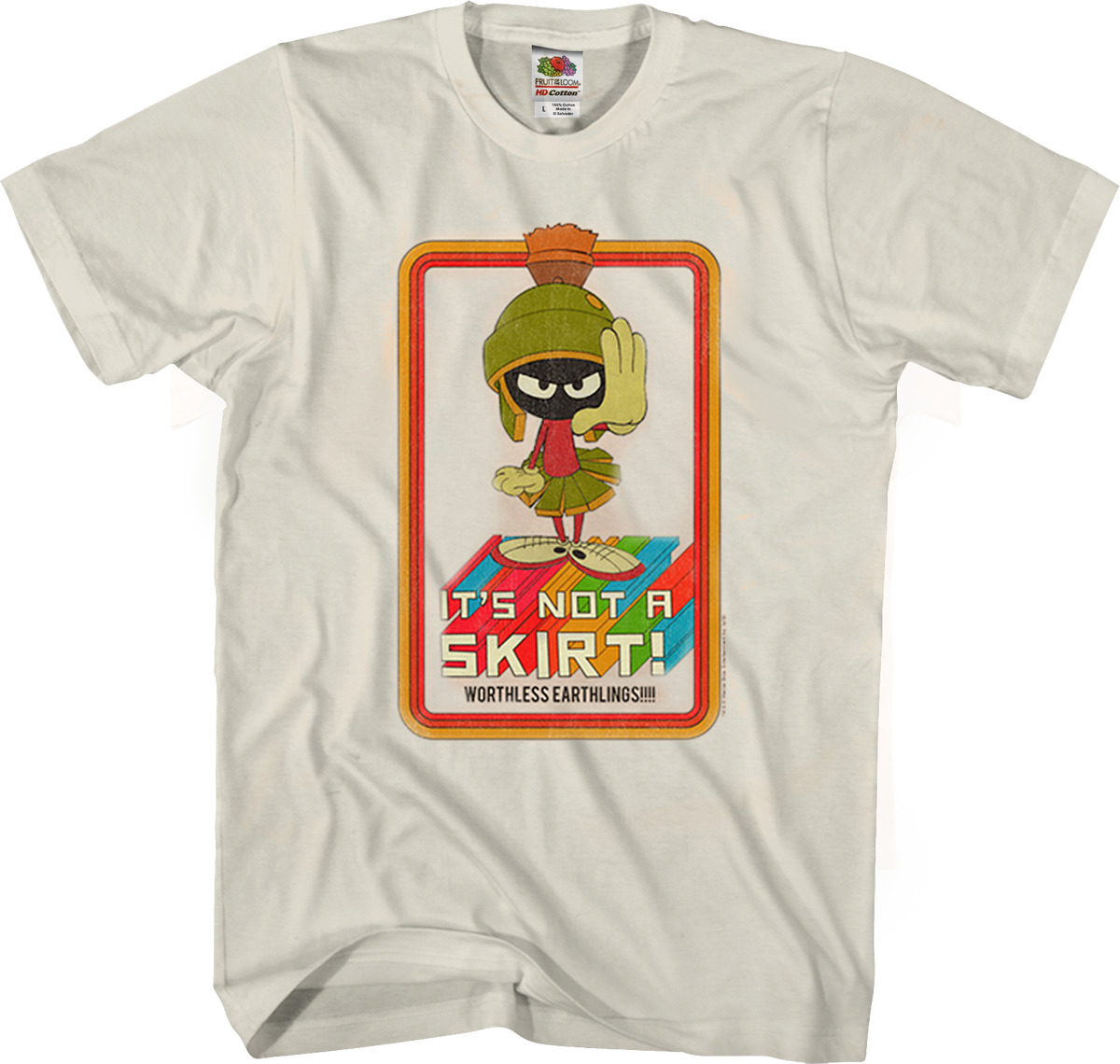 It's Not A Skirt Marvin The Martian Looney Tunes T-Shirt product image 1