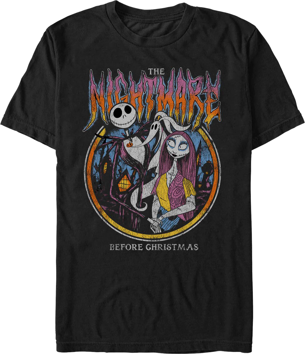 Jack, Zero & Sally Nightmare Before Christmas T-Shirt product image 1