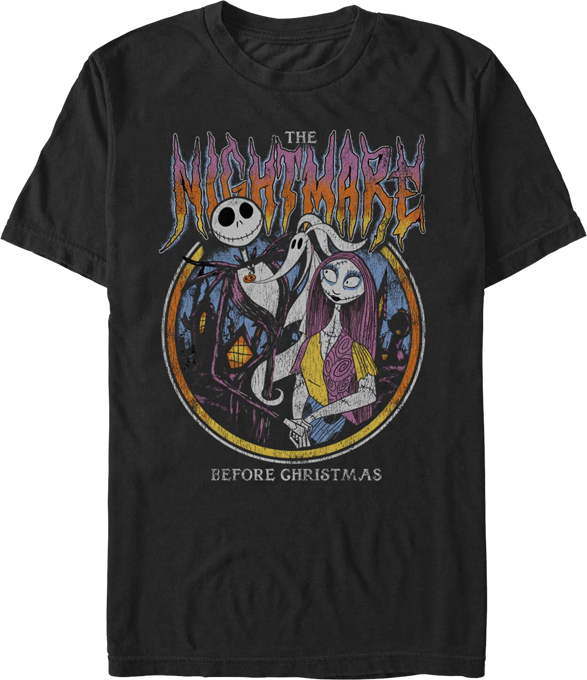 Jack, Zero & Sally Nightmare Before Christmas T-Shirt product image 1