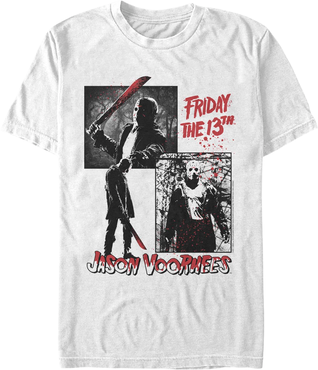 Jason Voorhees Bloody Collage Friday the 13th T-Shirt product image 1