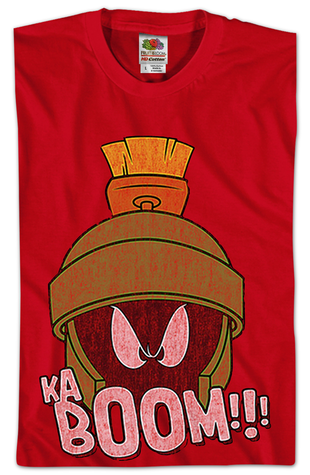 Kaboom Marvin The Martian Looney Tunes T-Shirt product image 2