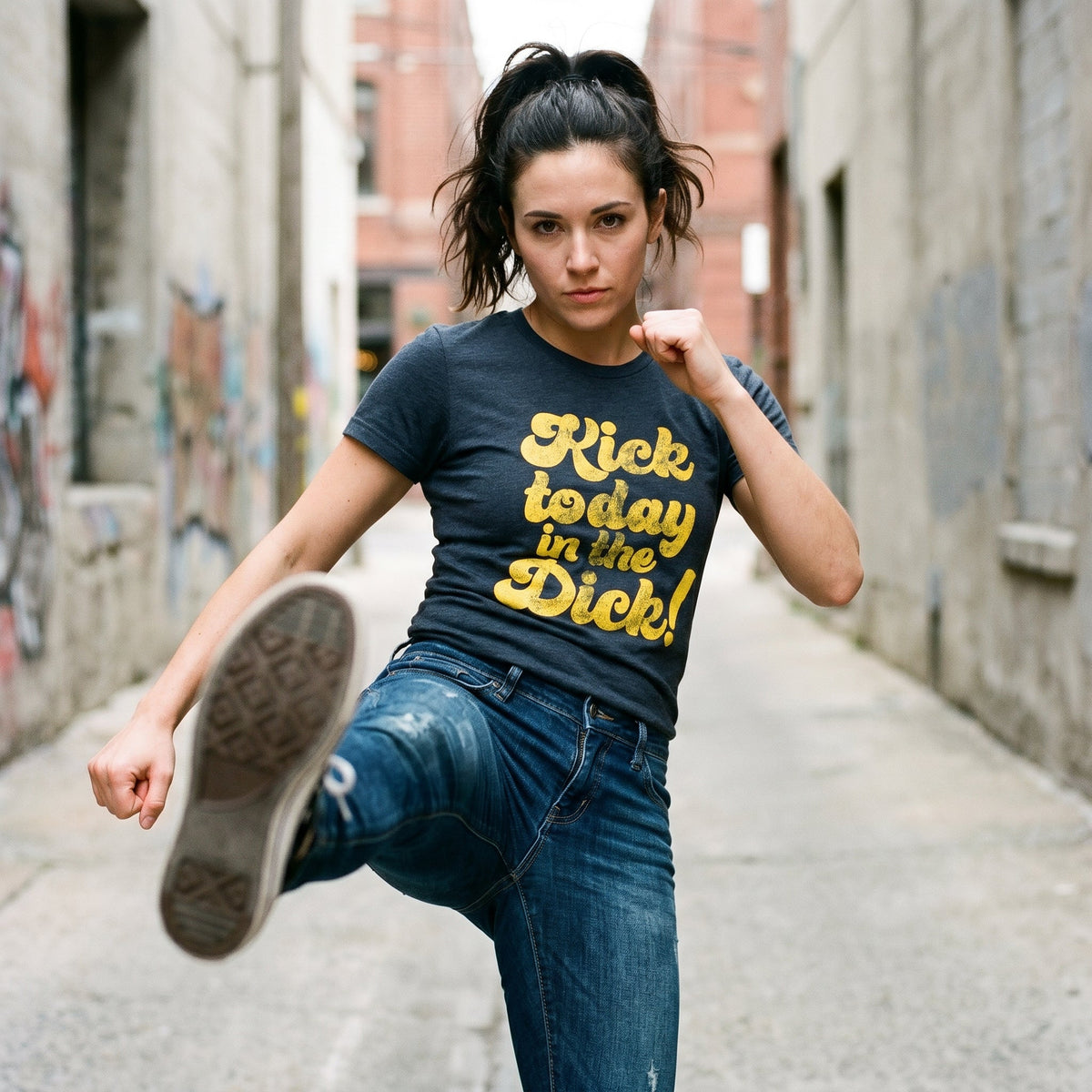 Kick Today In The Dick Women's T Shirt product image 2
