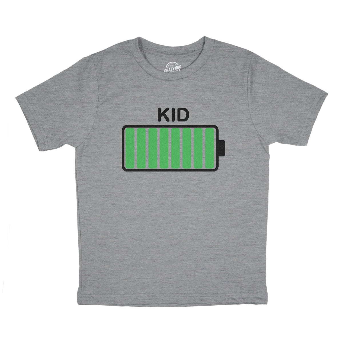 Kid Battery Fully Charged Youth T Shirt product image 4