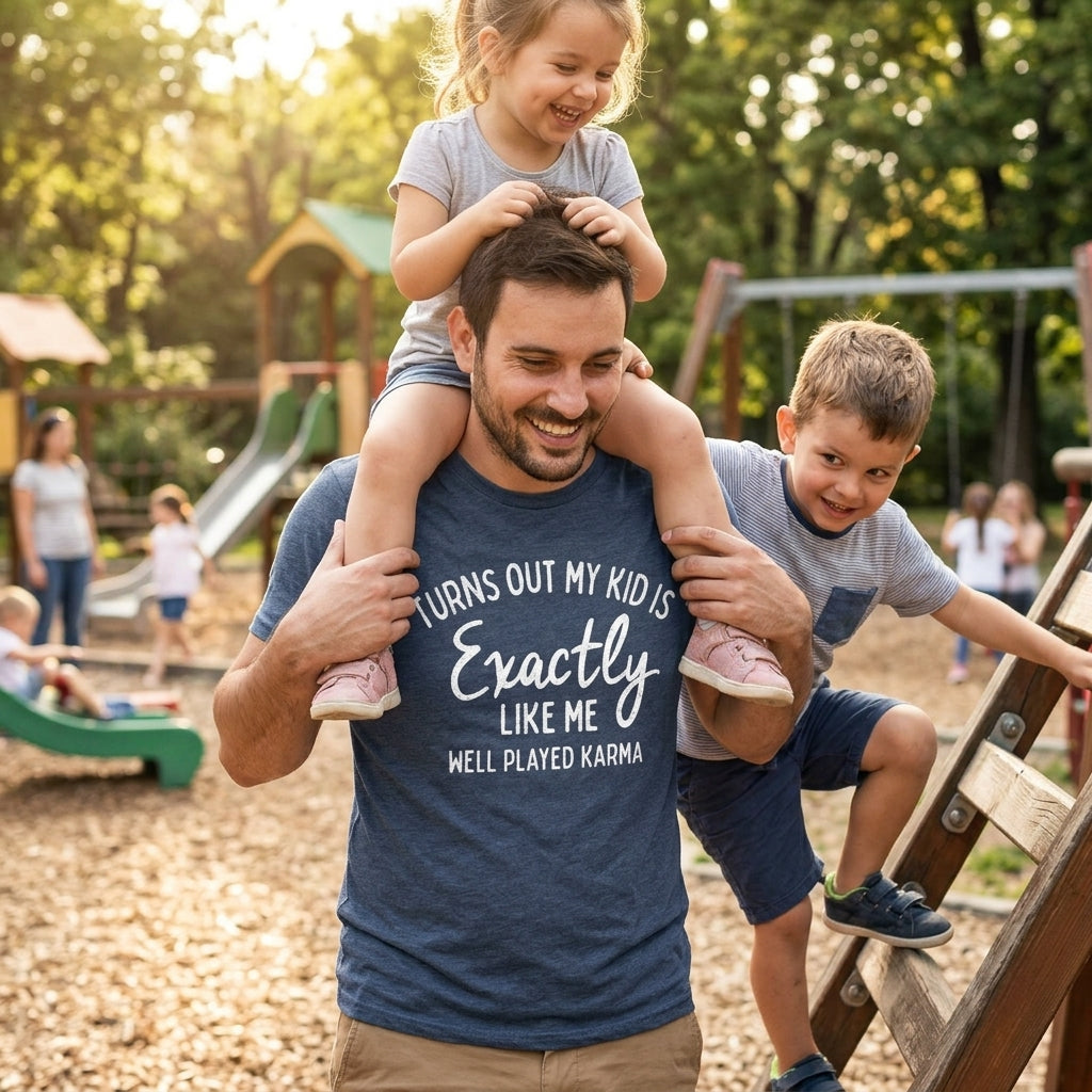 Turns Out My Kid Is Exactly Like Me Men's T Shirt product image 2