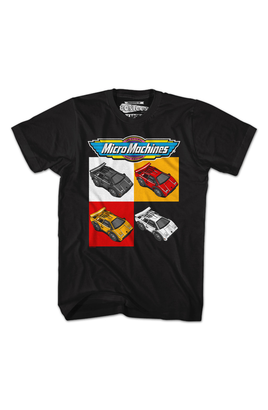 Lamborghini Micro Machines T-Shirt product image 2
