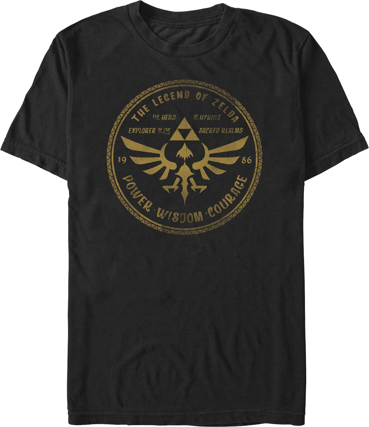 Legend Of Zelda Crest Nintendo T-Shirt product image 1
