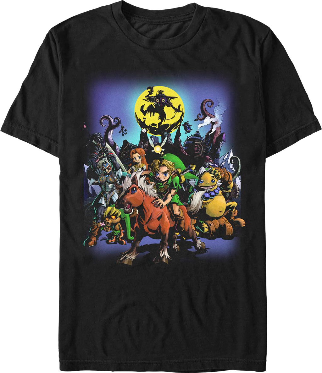 Legend Of Zelda Moon Dance Nintendo T-Shirt product image 1
