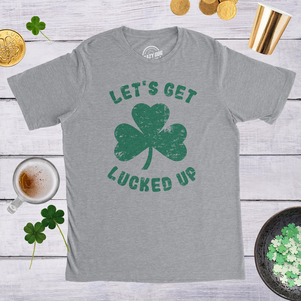 Let's Get Lucked Up Men's T Shirt product image 2