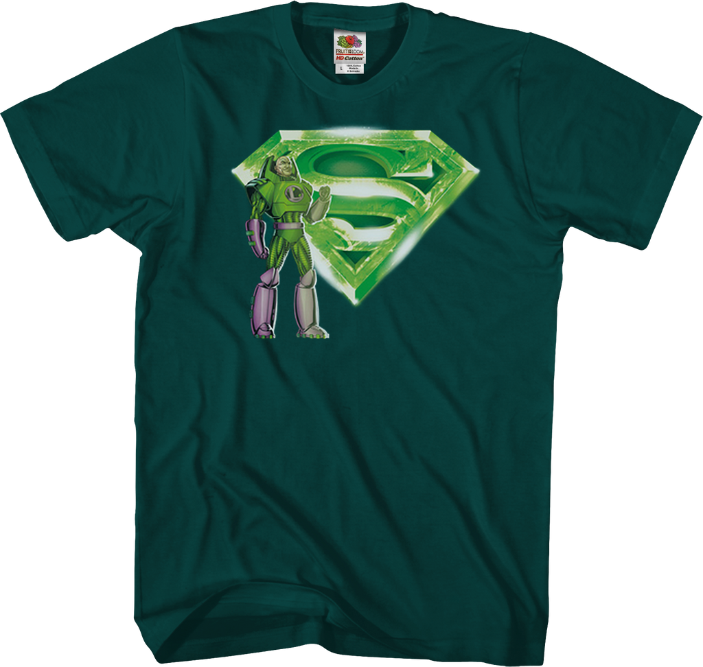 Lex Luthor Kryptonite Superman Logo DC Comics T-Shirt product image 1