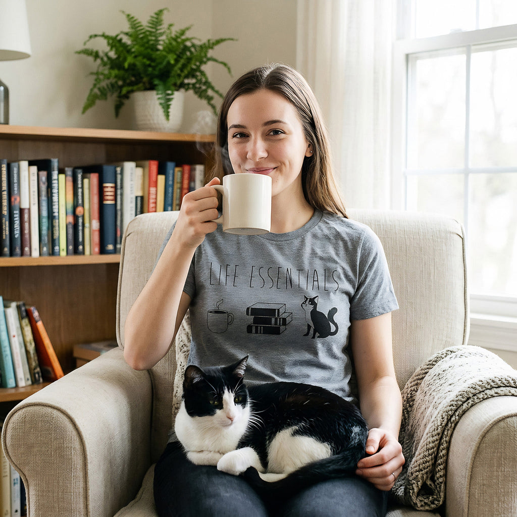 Live Life In The Meow Women's T Shirt product image 2